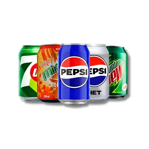 Pepsi Sodas Can